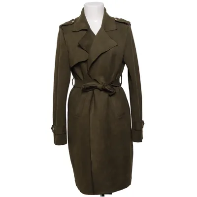 Trench coat (Green) from King of Fashion Elastane, Polyester