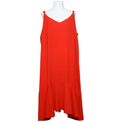 Klänning (Röd) från New Look Curves Elastan, Polyester