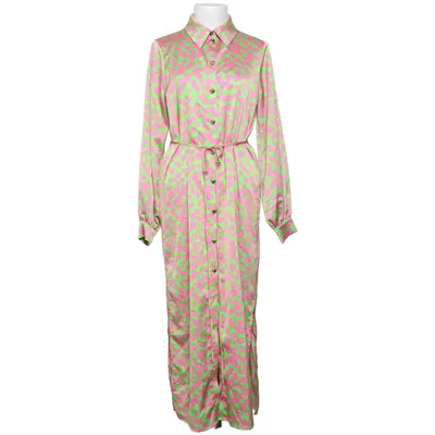 Omlottklänning (Grön, Rosa) från Cras Återvunnen polyester