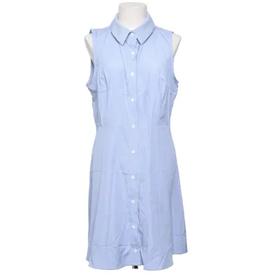 Skjortklänning (Blå, Vit) från Rihoas Bomull, Polyester