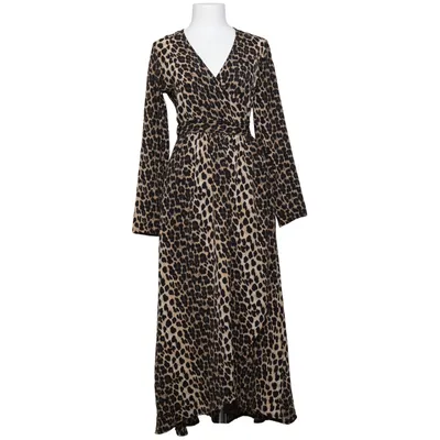 Robe portefeuille (Beige, Noir) de Ambika Trend Polyester