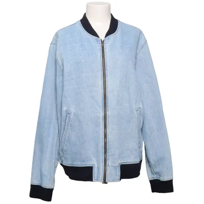 Bomber jacket (Blue, Black) from American Apparel Cotton