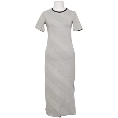 Robe longue (Gris) de Native Youth Coton, Élasthane, Polyester