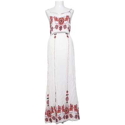 Långklänning (Vit, Rosa, Flerfärgad) från Molly Bracken Polyester, Viskos