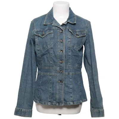Denimjakke (Blå) fra Axcess Bomuld, Elastan