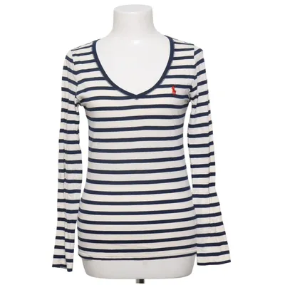 Långärmad t-shirt (Blå, Vit) från Ralph Lauren Sport Bomull