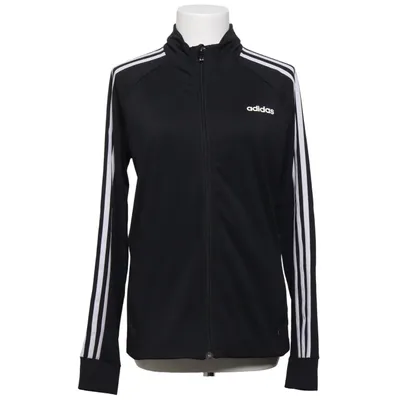 Trainingsjack (Zwart, Wit) van Adidas Elastaan, Polyester
