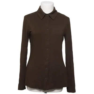 Chemise (Marron) de Zara Élasthane, Viscose
