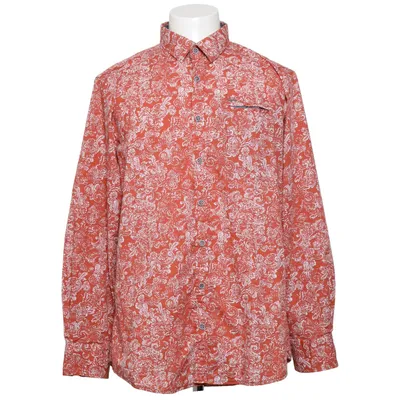 Chemise (Rouge, Blanc, Multicolore) de Emilio Adani Coton, Élasthane