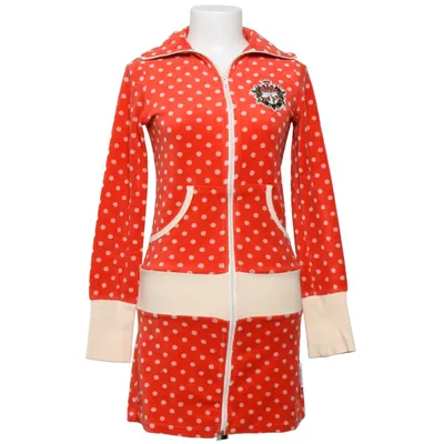 Jacka (Röd, Vit) från Blutsgeschwister Bomull, Polyester