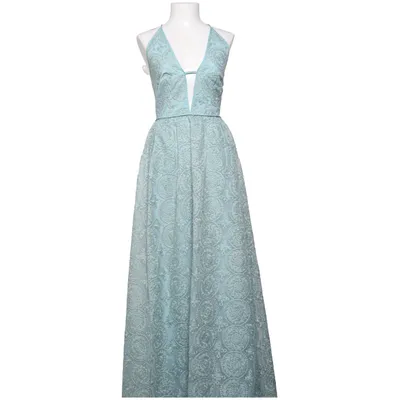 Långklänning (Grön) från True Decadence Bomull, Elastan, Polyester