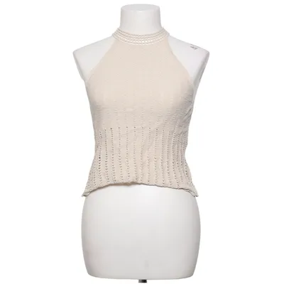 Halter neck top (Beige) from Lindex Cotton, Linen
