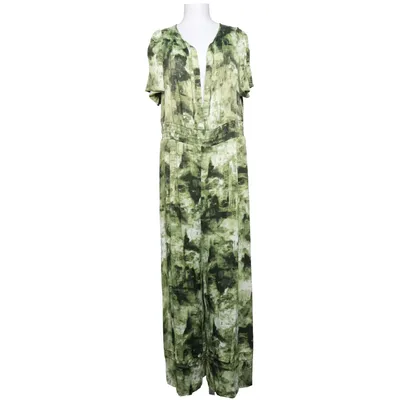 Byxdress (Grön, Flerfärgad) från Anthropologie Viskos