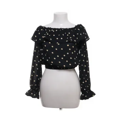 Bluse (Sort, Beige) fra Bik Bok Genanvendt polyester