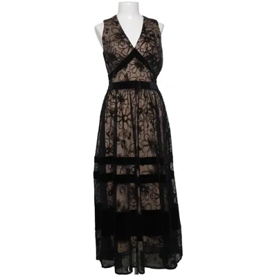 Robe de soirée (Noir, Beige) de Taylor Élasthane, Polyester