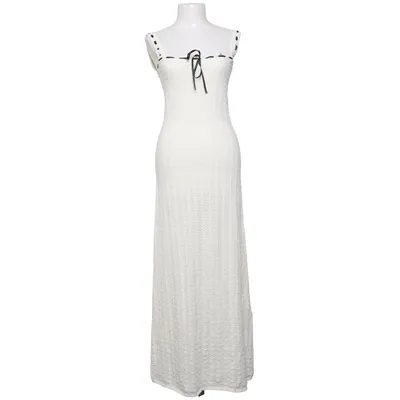 Maxi jurk (Wit) van NA-KD Acryl, Katoen