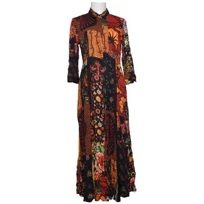 Skjortklänning (Svart, Orange, Grön, Gul, Flerfärgad) från Desigual Viskos