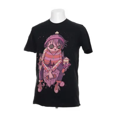 T-shirt (Svart, Flerfärgad) från Anvil Bomull