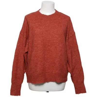 Strickpullover (Rot) von Ichi Acryl, Alpakawolle, Elasthan, Polyamid
