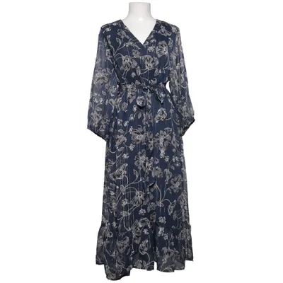 Långklänning (Blå, Vit, Flerfärgad) från ONLY Carmakoma Metallfiber, Polyester