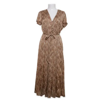 Långklänning (Brun, Vit, Flerfärgad) från Paige Polyester, Viskos