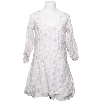 Klänning (Vit, Flerfärgad) från H&M x Brock Collection Bomull, Lyocell, Polyester