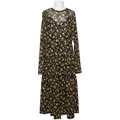 Kjole (Sort, Gul) fra Tommy Hilfiger Elastan, Polyester