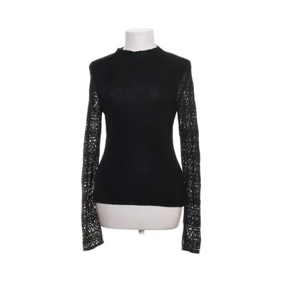 T-shirt à manches longues (Noir) de Dagmar Acétate, Polyamide, Polyester, Viscose