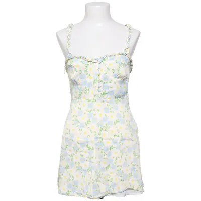 Jurk (Wit, Blauw, Geel, Groen) van Zara Polyester