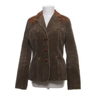 Leather blazer (Brown) from Ralph Lauren Cotton, Leather