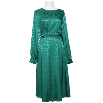 Robe longue (Vert) de Ichi Élasthane, Polyester recyclé