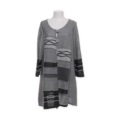 Kofta (Grå, Svart, Vit) från Knitt Akryl, Polyamid, Polyester