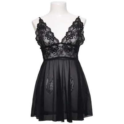 Negligee (Black) from Obsessive Elastane, Polyamide