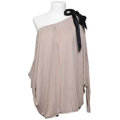 Top (Beige, Zwart) van By Malene Birger Zijde, Viscose