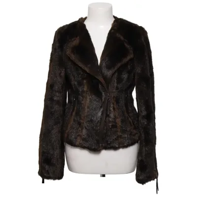 Winter jacket (Brown) from Ilse Jacobsen Hornbæk Acrylic, Polyester
