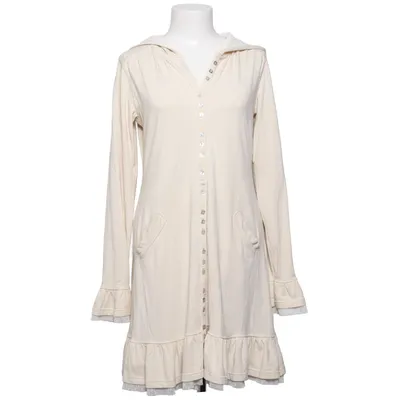 Robe chemise (Beige) de By Ti Mo Coton, Élasthane, Viscose