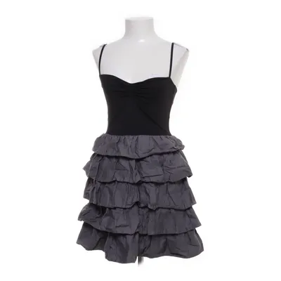 Robe (Noir, Gris) de H&M Coton, Élasthane, Polyamide, Laine