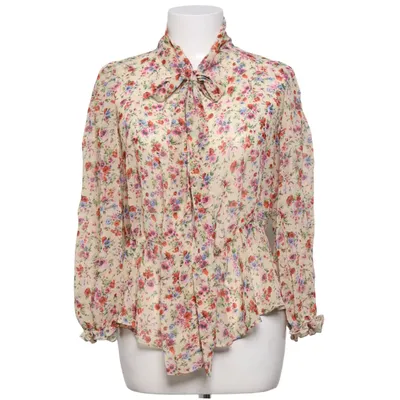 Bluse (Beige, Flerfarvet) fra Zara