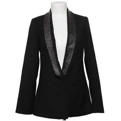 Blazer (Zwart) van Danity Katoen, Polyester