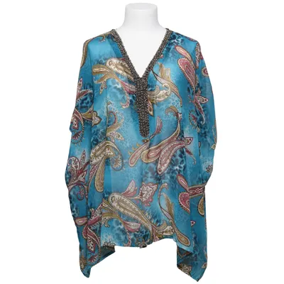 Tunika (Blå, Flerfärgad) från Mississippi Polyester