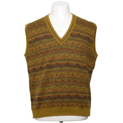 Slipover (Yellow, Multicolored) from Commander Acrylic, Alpaca wool