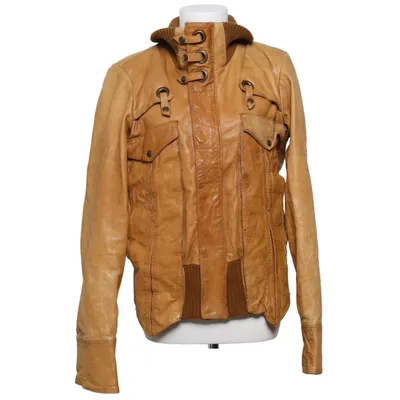 Lederjacke (Baback L. Jacket) von Object Baumwolle, Leder