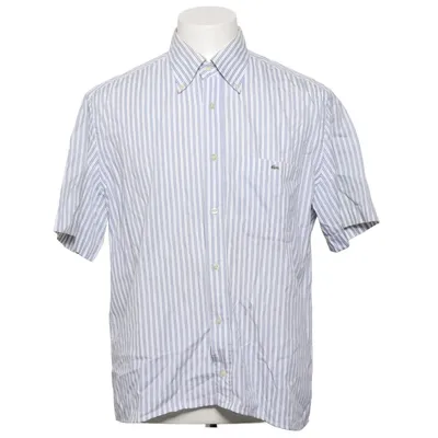 Korte mouwen shirt (Wit, Blauw) van Lacoste Katoen