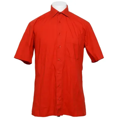 Kortärmad skjorta (Röd) från Greiff Bomull, Elastan, Polyester