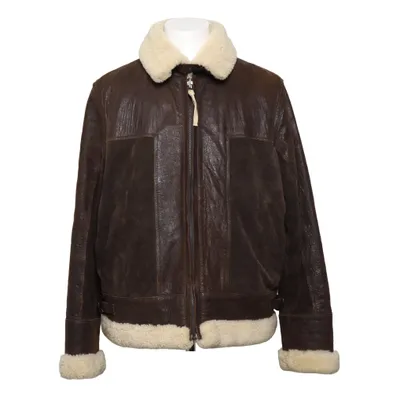 Shearlingjacka (Brun, Beige) från Chevignon Acetat, Bomull, Skinn