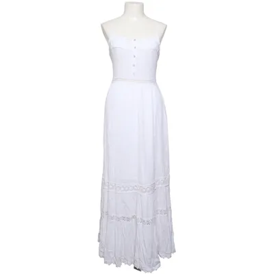 Långklänning (Vit) från Forever 21 Contemporary Bomull, Polyester, Viskos
