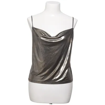 Top (Zilver) van H&M Elastaan, Polyester