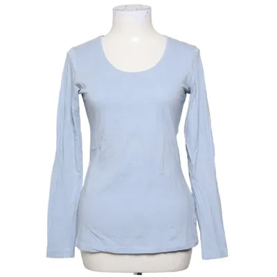Langærmet t-shirt (Blå) fra Street One Bomuld, Elastan