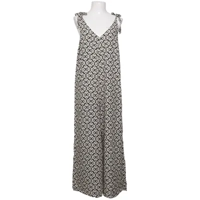 Jumpsuit (Black, Beige) from Glossy Viscose