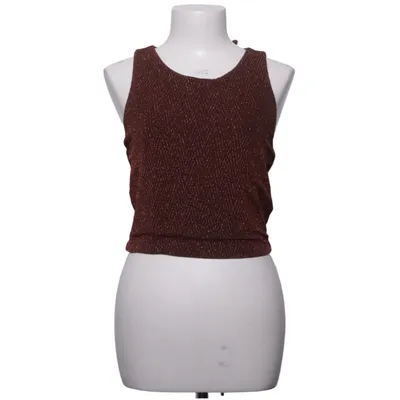 Top (Brown) from NLY Elastane, Metallic fiber, Polyamide, Viscose